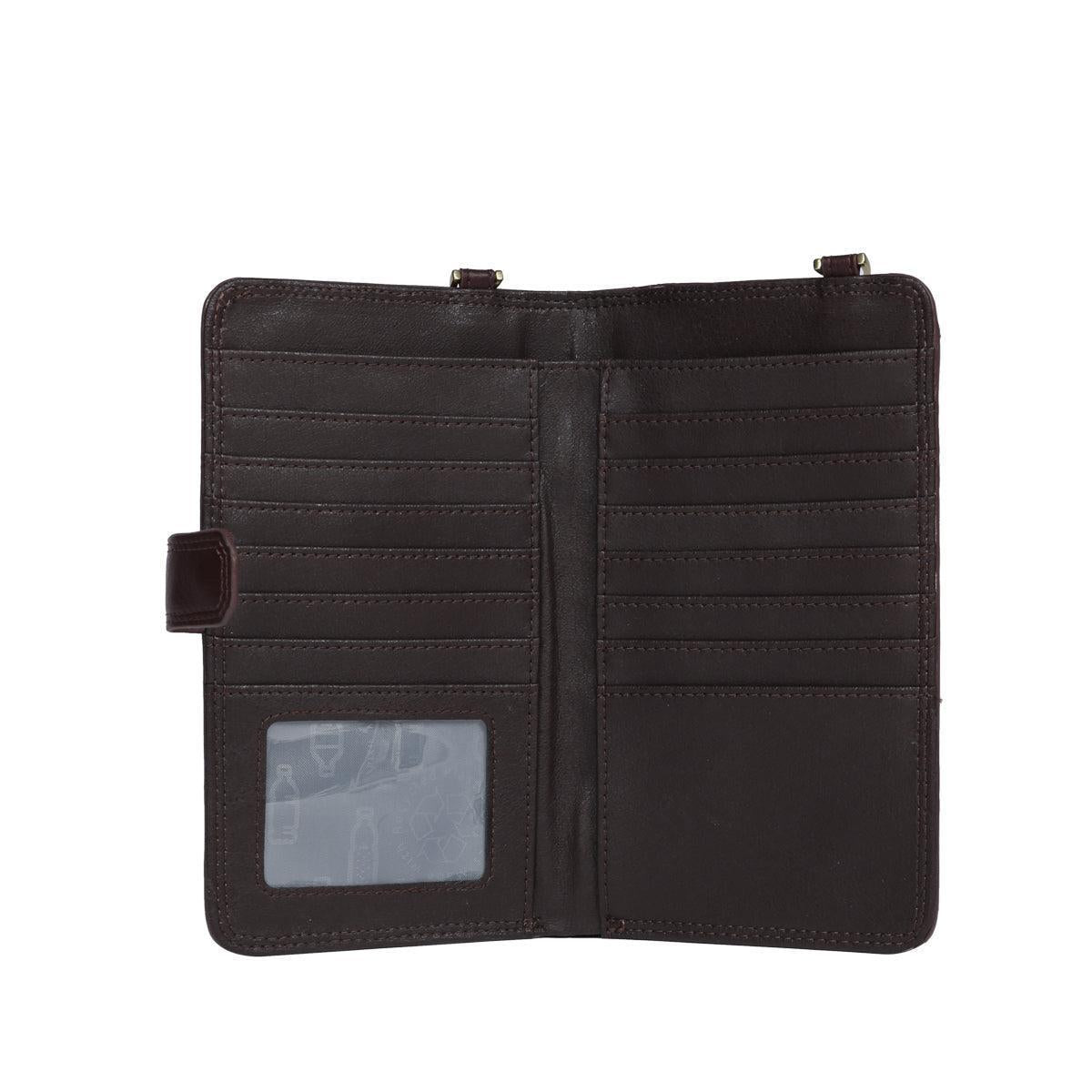 Rae Phone Crossbody Bag | Chocolate